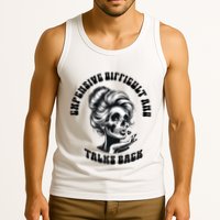 Expensive Difficult And Talks Back Messy Bun Mothers Day Tank Top