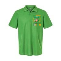 Eat Drink And Be Irish St Patricks Day Softstyle Adult Sport Polo