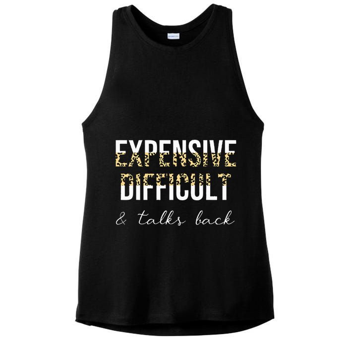 Expensive Difficult And Talks Ladies PosiCharge Tri-Blend Wicking Tank