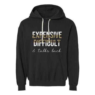 Expensive Difficult And Talks Garment-Dyed Fleece Hoodie