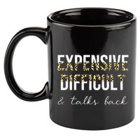 Expensive Difficult And Talks 11oz C Handle Ceramic Mug