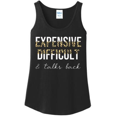 Expensive Difficult And Talks Ladies Essential Tank