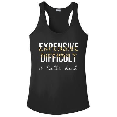 Expensive Difficult And Talks Ladies PosiCharge Competitor Racerback Tank