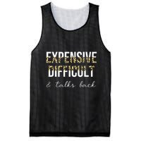 Expensive Difficult And Talks Mesh Reversible Basketball Jersey Tank