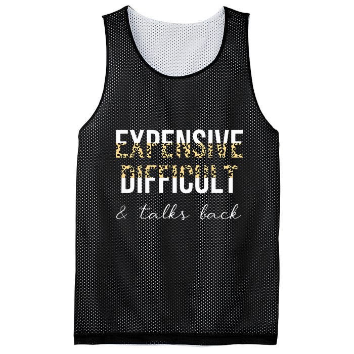 Expensive Difficult And Talks Mesh Reversible Basketball Jersey Tank