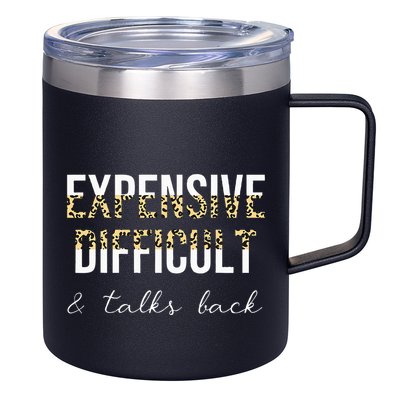 Expensive Difficult And Talks 12oz Stainless Steel Coffee Mug
