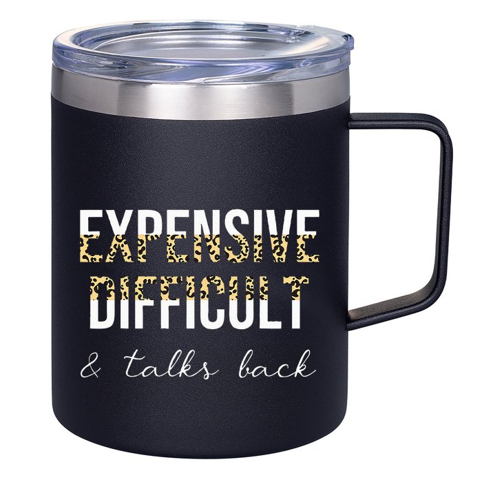 Expensive Difficult And Talks 12oz Stainless Steel Coffee Mug