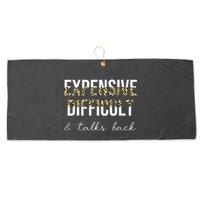 Expensive Difficult And Talks Large Microfiber Waffle Golf Towel