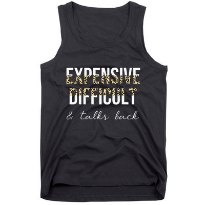 Expensive Difficult And Talks Tank Top