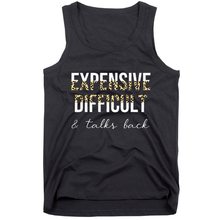 Expensive Difficult And Talks Tank Top