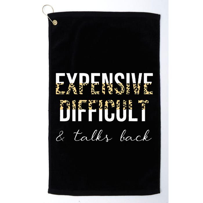 Expensive Difficult And Talks Golf Towel