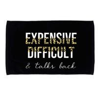 Expensive Difficult And Talks Microfiber Hand Towel