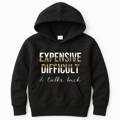 Expensive Difficult And Talks Kids Hoodie