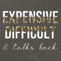 Expensive Difficult And Talks Cotton Canvas Backpack