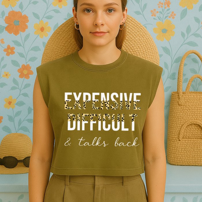 Expensive Difficult And Talks Garment-Dyed Women's Muscle Tee