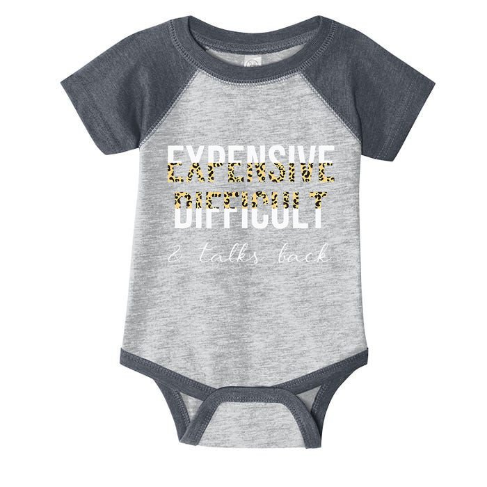 Expensive Difficult And Talks Infant Baby Jersey Bodysuit