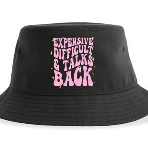 Expensive Difficult And Talks Back Sustainable Bucket Hat