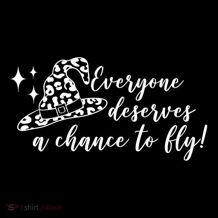 Everyone Deserves A Chance To Fly Witch Halloween Sustainable Bucket Hat
