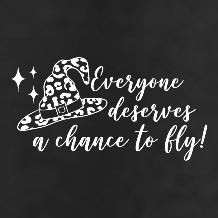 Everyone Deserves A Chance To Fly Witch Halloween Adult Drive Performance Visor