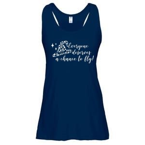 Everyone Deserves A Chance To Fly Witch Halloween Ladies Essential Flowy Tank