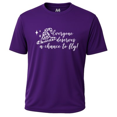 Everyone Deserves A Chance To Fly Witch Halloween Performance Shirt