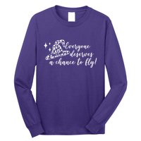 Everyone Deserves A Chance To Fly Witch Halloween Long Sleeve Shirt