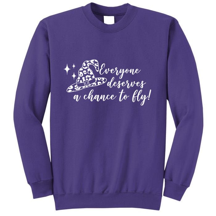 Everyone Deserves A Chance To Fly Witch Halloween Sweatshirt