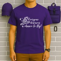 Everyone Deserves A Chance To Fly Witch Halloween T-Shirt