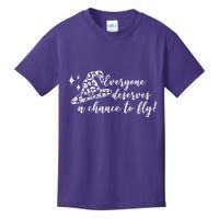 Everyone Deserves A Chance To Fly Witch Halloween Kids T-Shirt