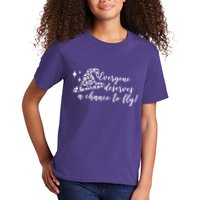 Everyone Deserves A Chance To Fly Witch Halloween Kids T-Shirt