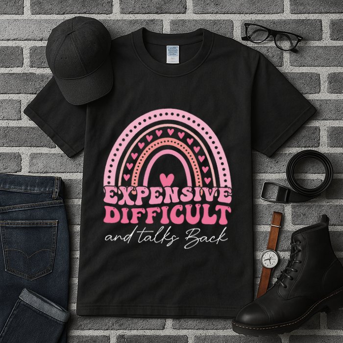 Expensive Difficult And Talks Back Mothers Day Mom Life Tall T-Shirt