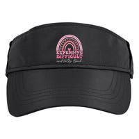 Expensive Difficult And Talks Back Mothers Day Mom Life Adult Drive Performance Visor