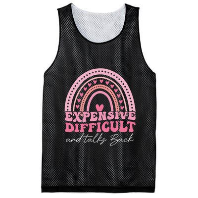 Expensive Difficult And Talks Back Mothers Day Mom Life Mesh Reversible Basketball Jersey Tank