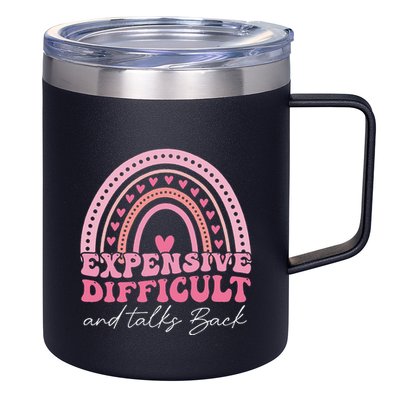 Expensive Difficult And Talks Back Mothers Day Mom Life 12oz Stainless Steel Coffee Mug
