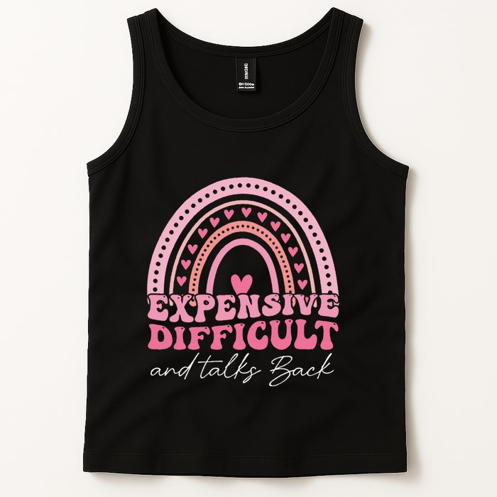Expensive Difficult And Talks Back Mothers Day Mom Life Tank Top