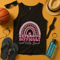 Expensive Difficult And Talks Back Mothers Day Mom Life Tank Top