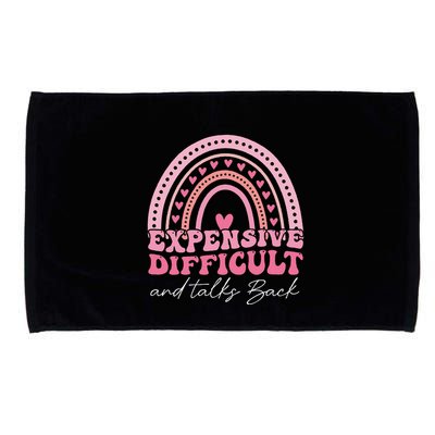 Expensive Difficult And Talks Back Mothers Day Mom Life Microfiber Hand Towel