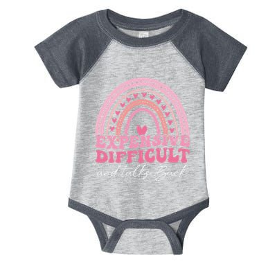 Expensive Difficult And Talks Back Mothers Day Mom Life Infant Baby Jersey Bodysuit