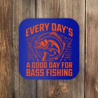 Every Day’S A Good Day For Bass Fishing Gift Coaster