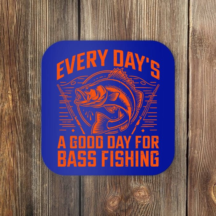 Every Day’S A Good Day For Bass Fishing Gift Coaster