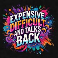 Expensive Difficult And Talks Back Ladies PosiCharge Tri-Blend Wicking Tank