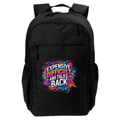 Expensive Difficult And Talks Back Daily Commute Backpack