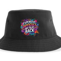 Expensive Difficult And Talks Back Sustainable Bucket Hat