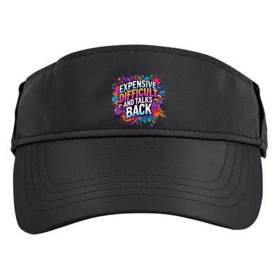 Expensive Difficult And Talks Back Adult Drive Performance Visor