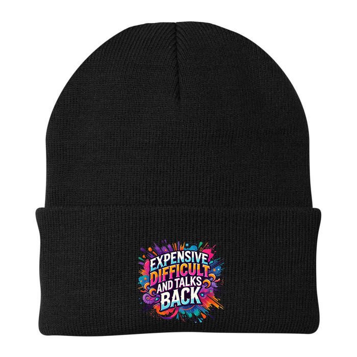 Expensive Difficult And Talks Back Beanie