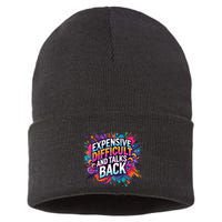 Expensive Difficult And Talks Back Sustainable Knit Beanie