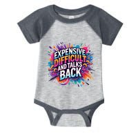 Expensive Difficult And Talks Back Infant Baby Jersey Bodysuit
