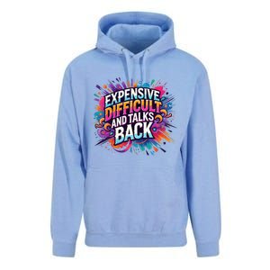 Expensive Difficult And Talks Back Unisex Surf Hoodie