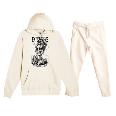 Expensive Difficult And Talks Back Premium Hooded Sweatsuit Set