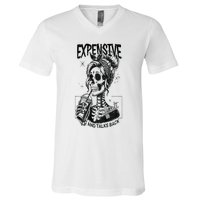 Expensive Difficult And Talks Back V-Neck T-Shirt